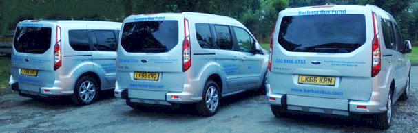Part of the Barbara Bus Fleet